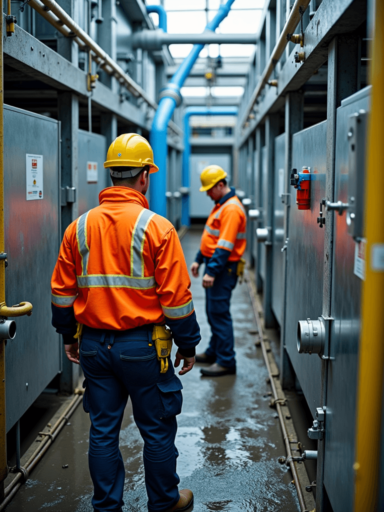 Befahren von abwassertechnischen Anlagen
