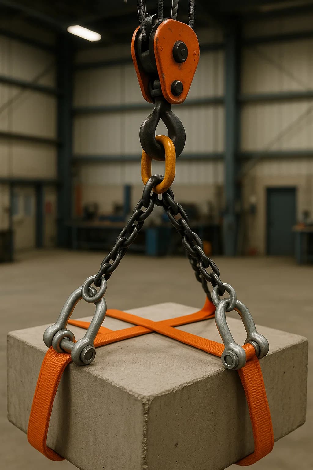 Anschlagen von Lasten