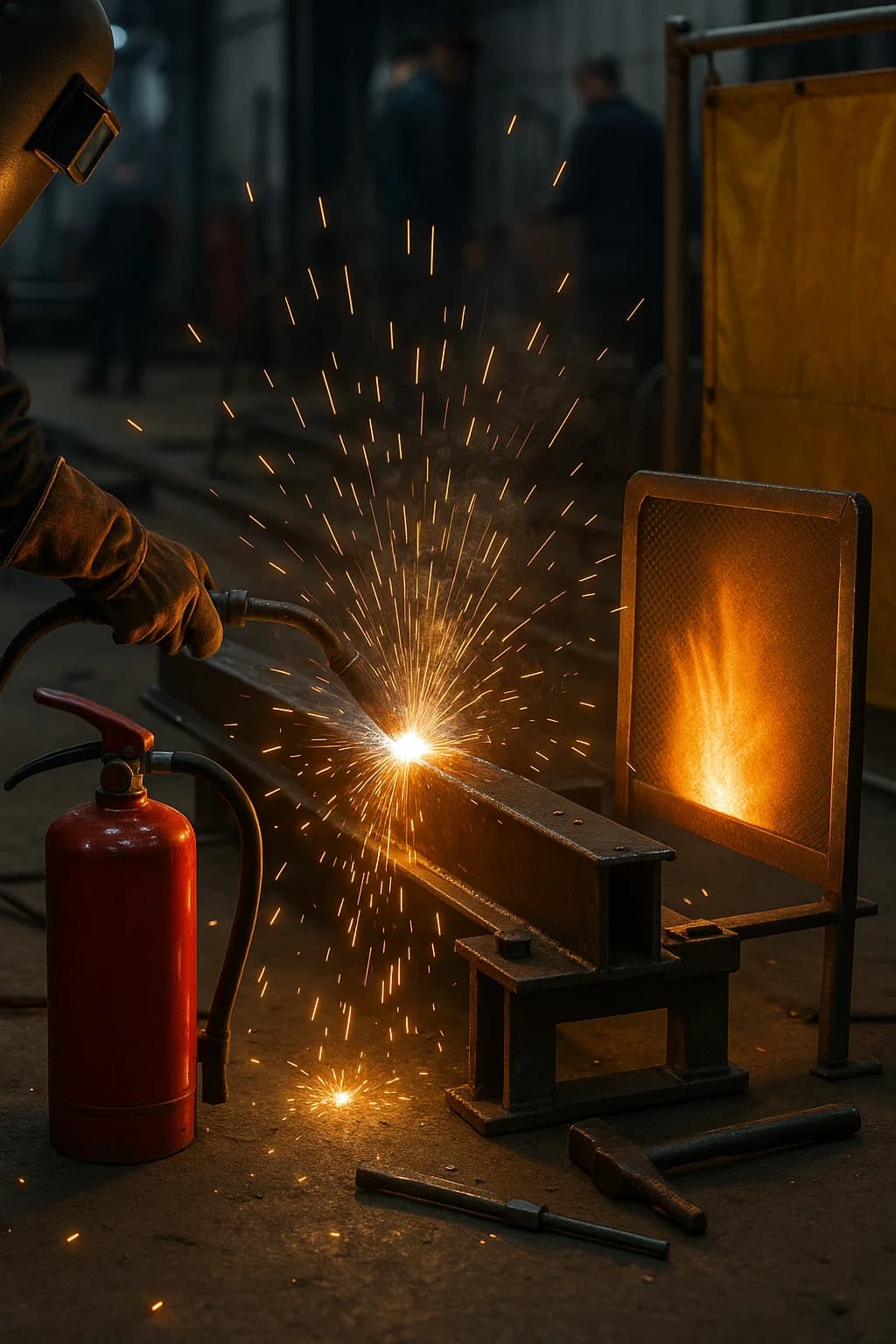 Brandschutz bei Heißarbeiten
