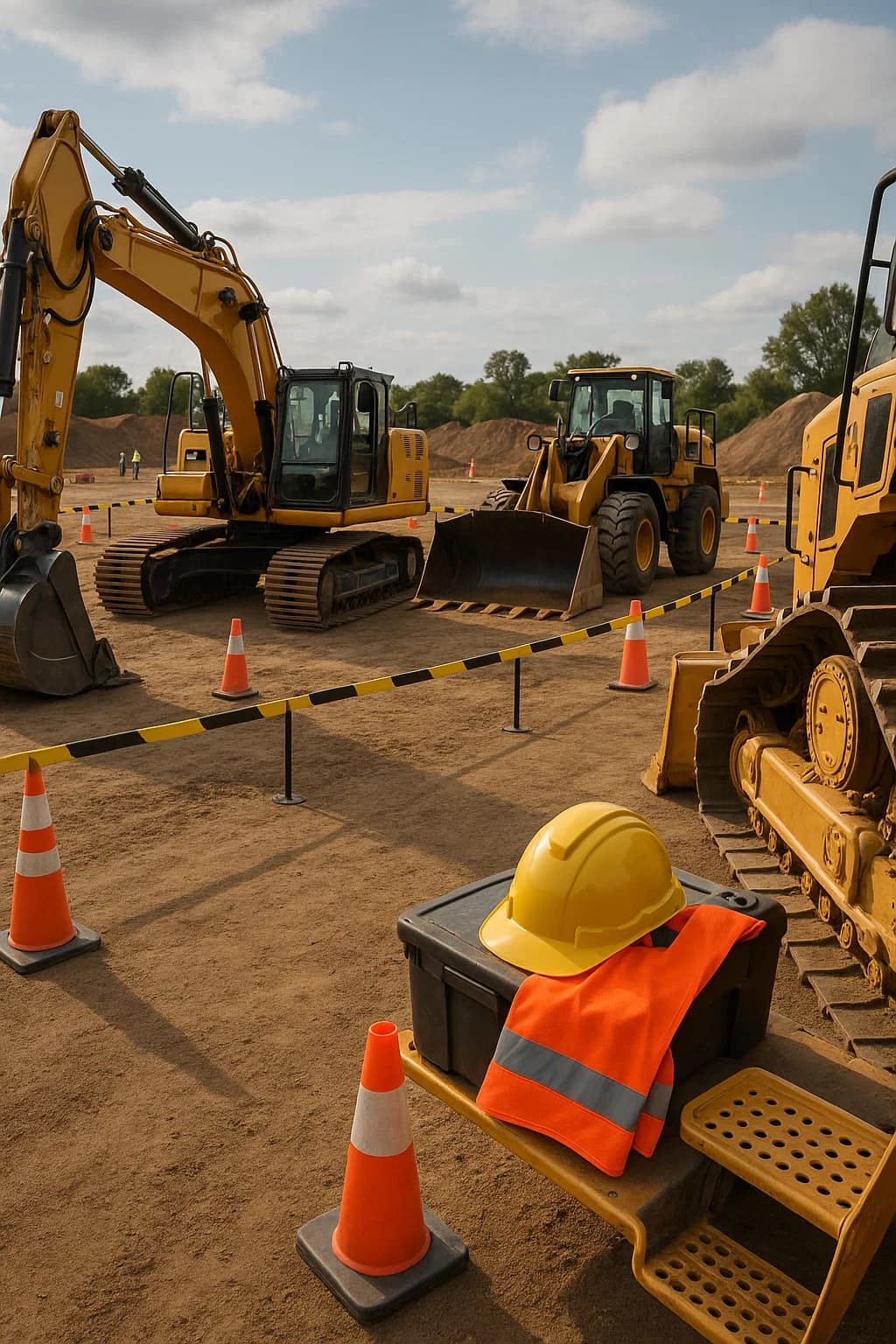 Grundschulung Erdbaumaschinen